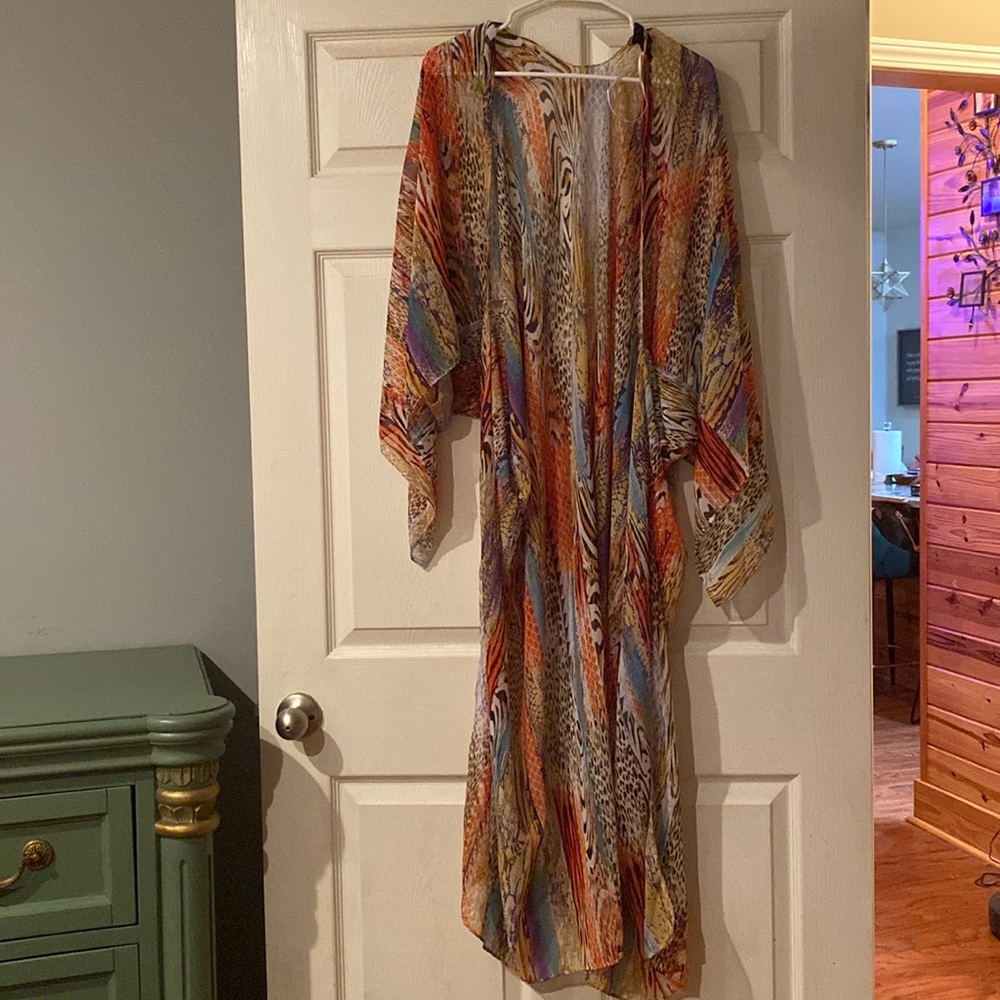 Boutique Scarf sheer shawl coverup